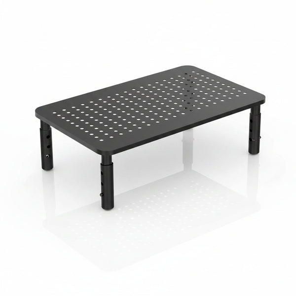 Monitor Stand Riser, Metal Stand, 3 Height Adjustable Screen Riser