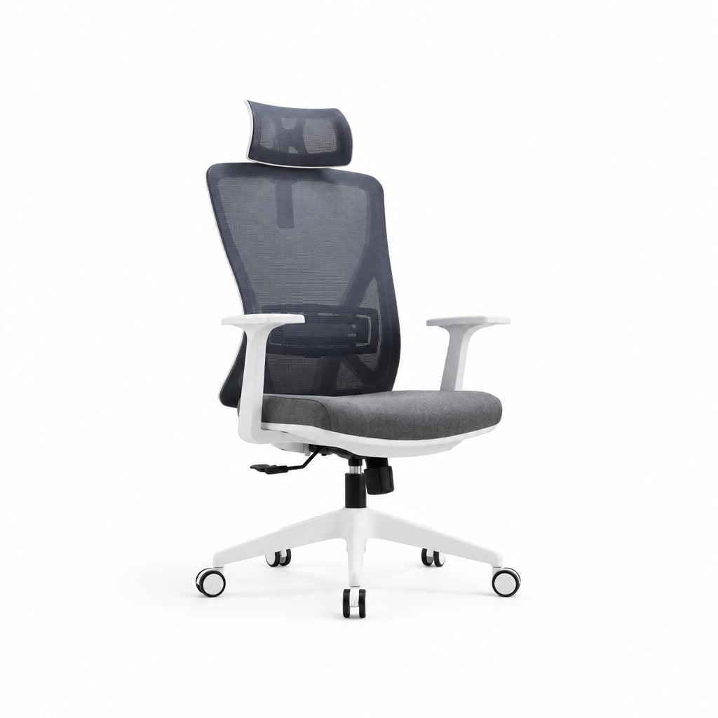 Ergonomic Comfort with Adjustable Headrest, 3D Armrests & 130° Recline