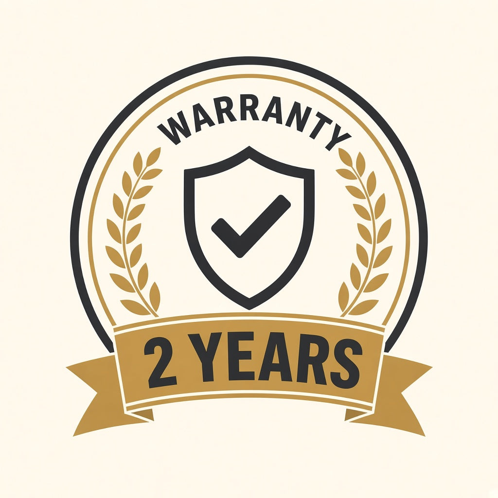 2 Years Warranty