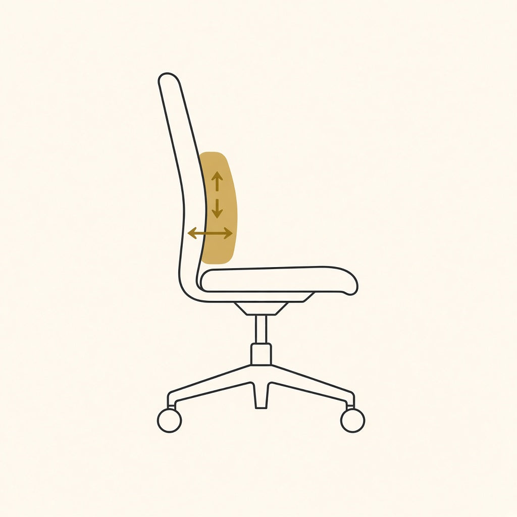 3D lumbar support